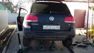 Volkswagen Touareg 1UZ выхлоп от каена