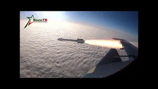 Belarusian Su-30SM firing R-73 missiles