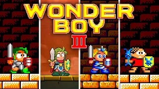 Wonder Boy III: The Dragon's Trap - Versions Comparison (HD 60 FPS)