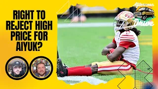 Right to Reject High Price for Aiyuk? | Steelers Afternoon Drive