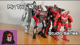 My Top 10 Transformers Studio Series Figures!