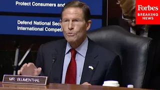 Richard Blumenthal Leads Senate Judiciary Committee Hearing On Oversight Of Artificial Intelligence