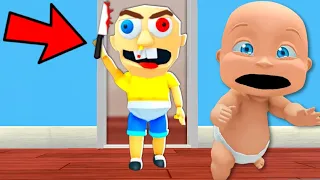 Baby Escapes EVIL BABY DAYCARE!