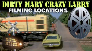 Visiting 1973 Filming Locations of "Dirty Mary Crazy Larry" w/ Peter Fonda & Susan George