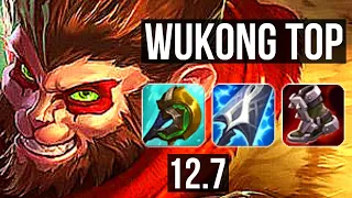 WUKONG vs DR. MUNDO (TOP) | 3.0M mastery, 5/1/8, 1300+ games | NA Diamond | 12.7