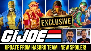 EXCLUSIVE! New Unannounced Figure | Huge G.I.JOE Classified Update from Hasbro Team! | New Playset