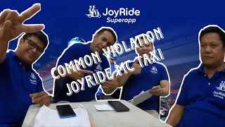 COMMON MISTAKES/VIOLATION - JOYRIDE MC TAXI 2023