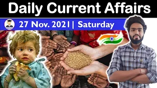 27 November 2021 Daily Current Affairs 2021| The Hindu News analysis, Indian Express, PIB analysis