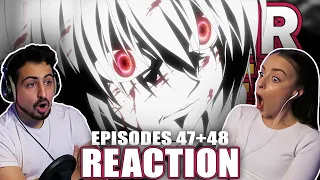 KURAPIKA IS A BEAST!! 🔥 Hunter x Hunter Episodes 47-48 REACTION!