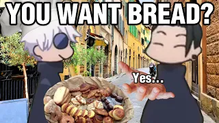 Gojo Bread meme...