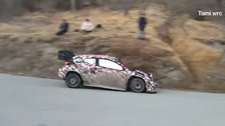 Test Sébastien Ogier & Benjamin Veillas Rallye Monte Carlo 2022