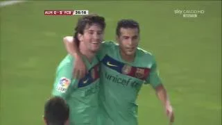 Lionel Messi Goal (0-5) vs Almeria (Away) (La Liga) 10-11 HD 720p