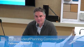 Corte Madera Planning Commission February 26, 2019