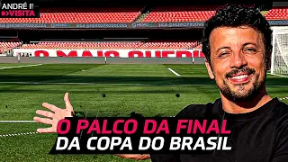 ANDRÉ HERNAN VISITA - ESTÁDIO DO MORUMBI | PALCO DA FINAL DA COPA DO BRASIL 2023