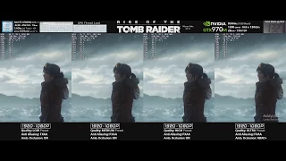 Raise of Tomb Raider - Benchmark DX12 - 970M - Low Medium High Ultra 1080p | UHD 21:9