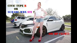 Which One Should You Get The Honda Civic Type R or The Subaru WRX STI ?