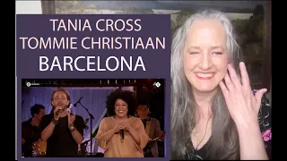 Voice Teacher Reaction to Tania Kross & Tommie Christiaan - Barcelona | Beste Zangers 2017