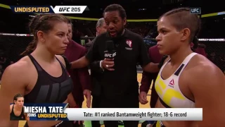 UNDISPUTED Miesha Tate on Rousey, Conor McGregor vs. Floyd Mayweather and UFC 205 |