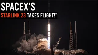SpaceX's Starlink 23 Takes Flight! #falcon9 #spacex