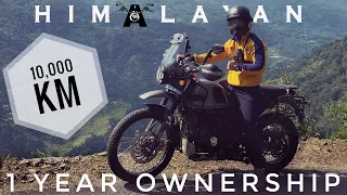 Himalayan Bs6 2021 | Not A Review | 1️⃣ Year Ownership | 10,000 Km🛣|