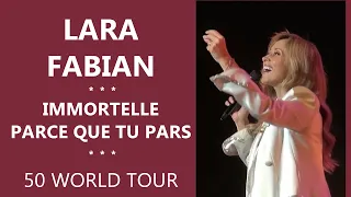 LARA FABIAN Immortelle, Parce que tu pars live concert 50 WORLD TOUR in MOSCOW / ЛАРА ФАБИАН