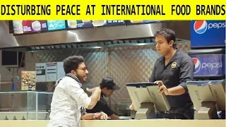 Disturbing Peace at Food Brands in Bojpuri Language - Lahori PrankStar