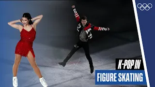 Best of K-Pop in Figure Skating ⛸❄️