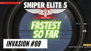 Sniper Elite 5 - Axis Invasion 69th Win - Mission 8 Secret Weapons in 4k