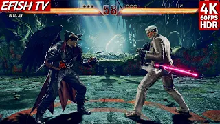 Devil Jin vs Victor Chevalier (Hardest AI) - Tekken 8