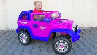 Unboxing And Assembling - 12V POWER WHEEL Ride On Pink Jeep Happy My Little Pony