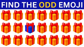 Find the Odd Emoji | Emoji Quiz Challenge! 🧐🤔