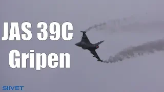 Saab JAS39C Gripen G Power [4K UHD] Seinäjoki Airshow 2017