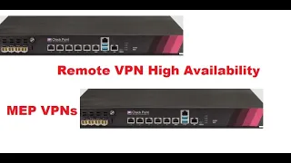How to Setup High Availability of Remote Access VPNs using Check Point Firewall Multi Entry Point !!