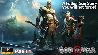 God of War - 4K - PS5 - Story Mode in 2024 - An Amazing father Son Story