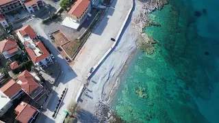 Monemvasia Medieval Castle City - Drone Footage 4k