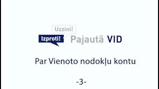 Vienotais nodokļu konts |3| Jautājumi un atbildes