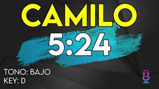 Camilo - 5:24 - Karaoke Instrumental - Bajo