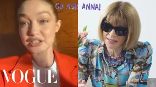 Anna Wintour's Fashion Month Favorites and Go-To Interview Question | Go Ask Anna | Vogue