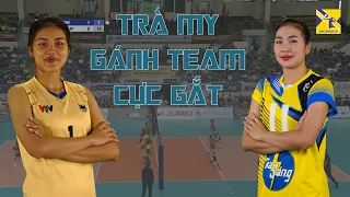 Ngôi sao Trà My liên tục tỏa sáng gánh team như một ngoại binh| HCĐG Lào Cai - VTV BÌnh Điền Long An