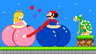 GameUp: If Super Mario and Peach had a IDEAL BUTT Super Sized