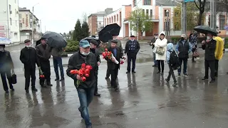 Сальчане отметили 35-ю годовщину со дня аварии на Чернобыльской АЭС.