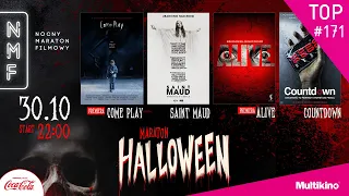 MARATON HORRORÓW w MULTIKINIE | TOP #171 | Come Play, Saint Maud, Alive, Countdown