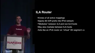 Internet scale virtual networking with ILA