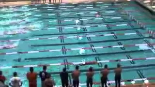 Fastest 50m Underwater Dolphin Kick Hill Taylor