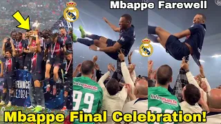 🔥Kylian Mbappe EMOTIONAL GOODBYE Before Real Madrid Move😭Mbappe’s Emotional Farewell at PSG