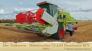 Alte Traktoren - Mähdrescher CLAAS Dominator 68 S (1993)