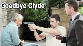 Clyde falls after a confrontation With Chad and EJ- Days of our lives spoilers