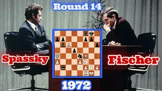 Bobby Fischer vs Boris Spassky | World Championship Match (1972) rd 14