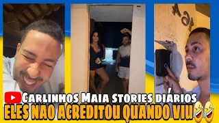 CARLINHOS MAIA CHEGOU DE SURPRESA NA CASA DE EMILY GARCIA 😅🤣