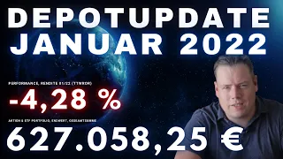 ETF- & Aktien Depotupdate Januar 2022 | Dividenden & Investitionen